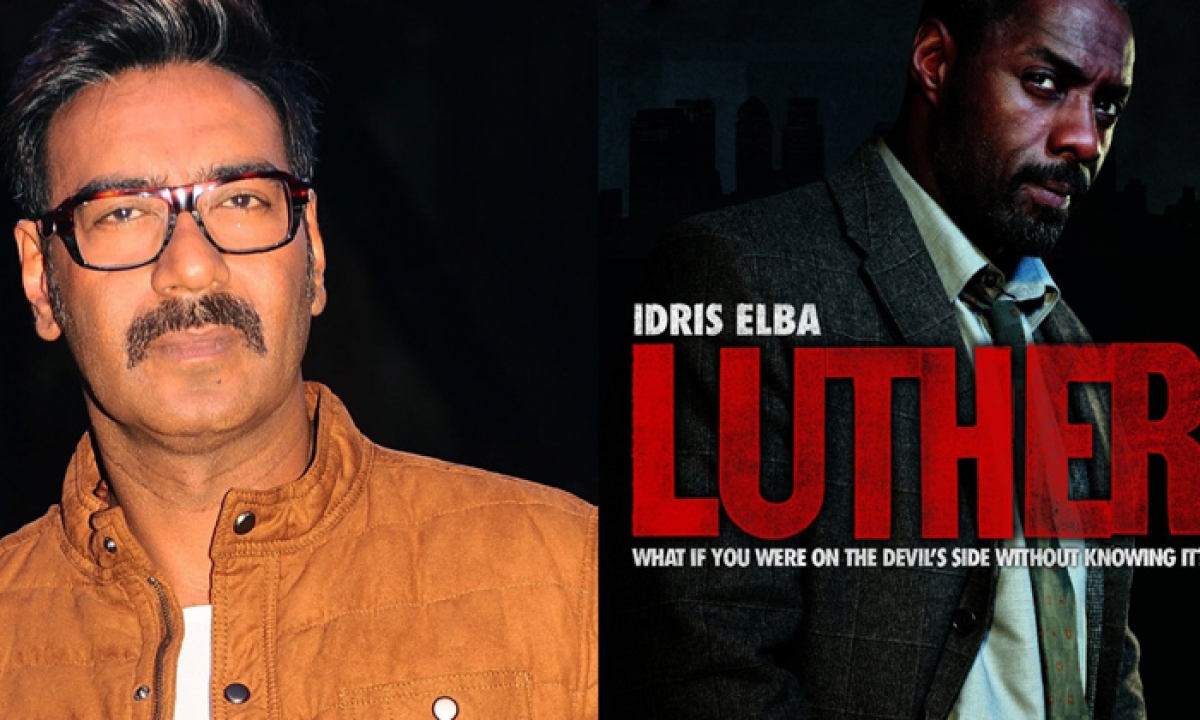  Ajay Devgn’s To Remake The British Crime Drama ‘luther’-TeluguStop.com
