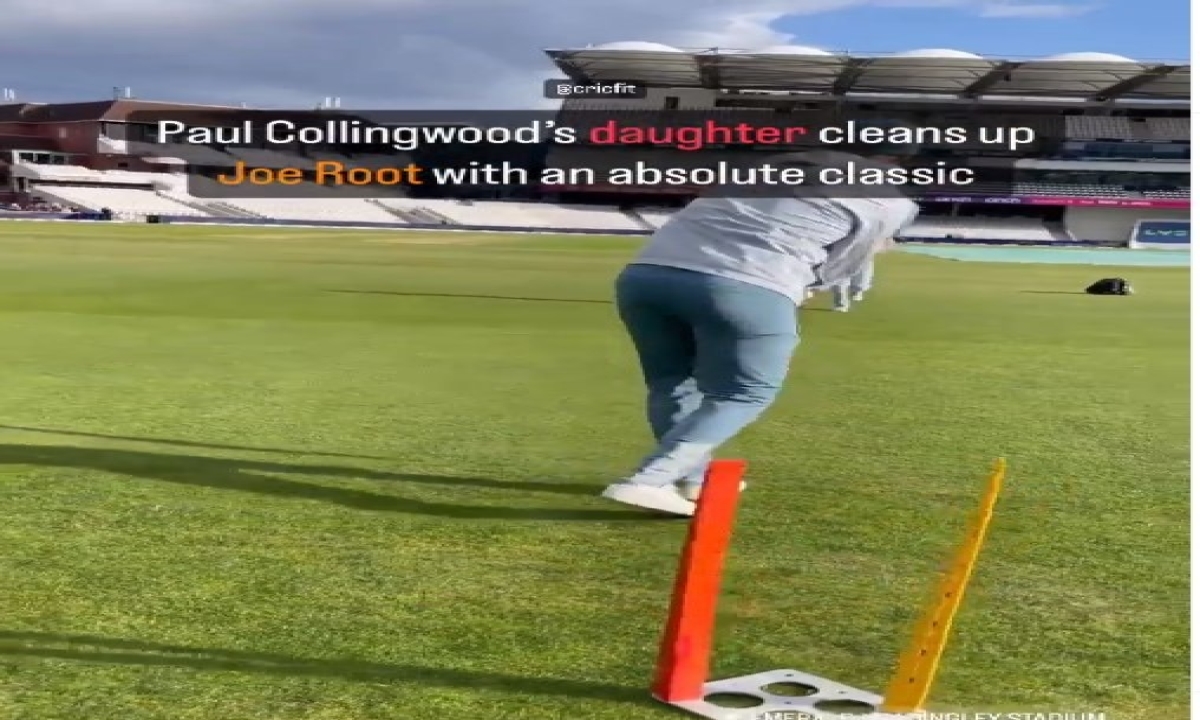  Viral: The Daughter Of The Former England Captain Who Clean Bowled Joe Root Does Anyone Know , Boo Root, Viral Latest, Bowld, Video Viral, Sports Update, Teams Sports-TeluguStop.com