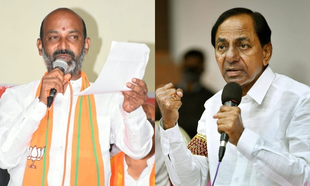  Challenges Telangana Politics On The Battlefield With Every Challenge ,bandi Sanjay , Bjp Party , Cm Kcr , Telangana Politics , Bjp Party , Trs Party-TeluguStop.com