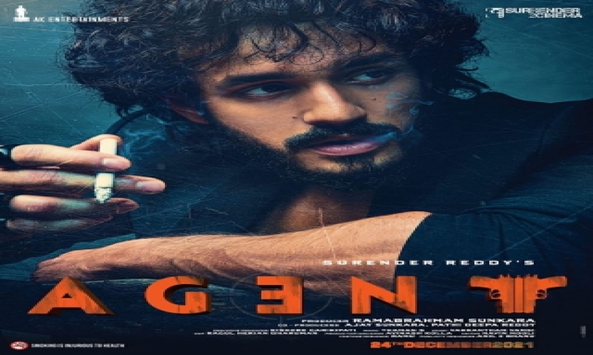  Akhil Akkineni Unveils ‘agent’ First Look, Title On B’day-TeluguStop.com