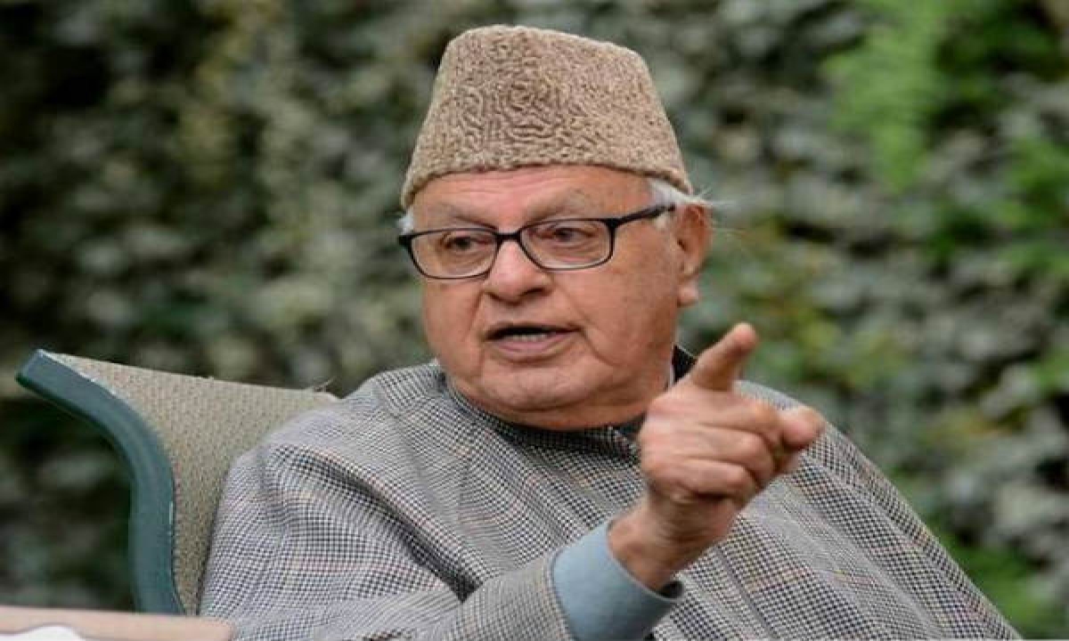  Controversial Comments Of Former Cm On National Flag , Cm, Har Ghar In Jammu And Kashmir, Farooq, Flag Code Of India-TeluguStop.com