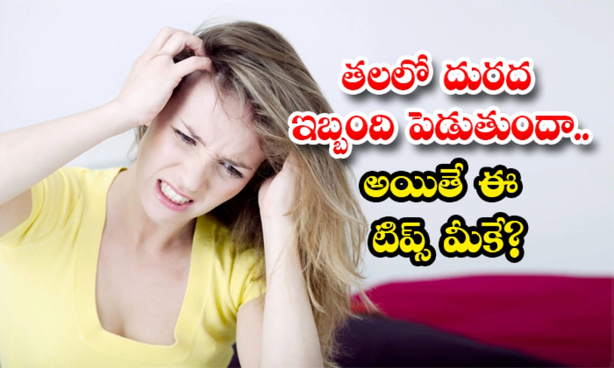  Home Remedies For Get Rid Of Head Itching! Home Remedies, Head Itching, Latest News, Hair Care, Beauty, Beauty Tips, Hair, Reduce Head Itching,-TeluguStop.com