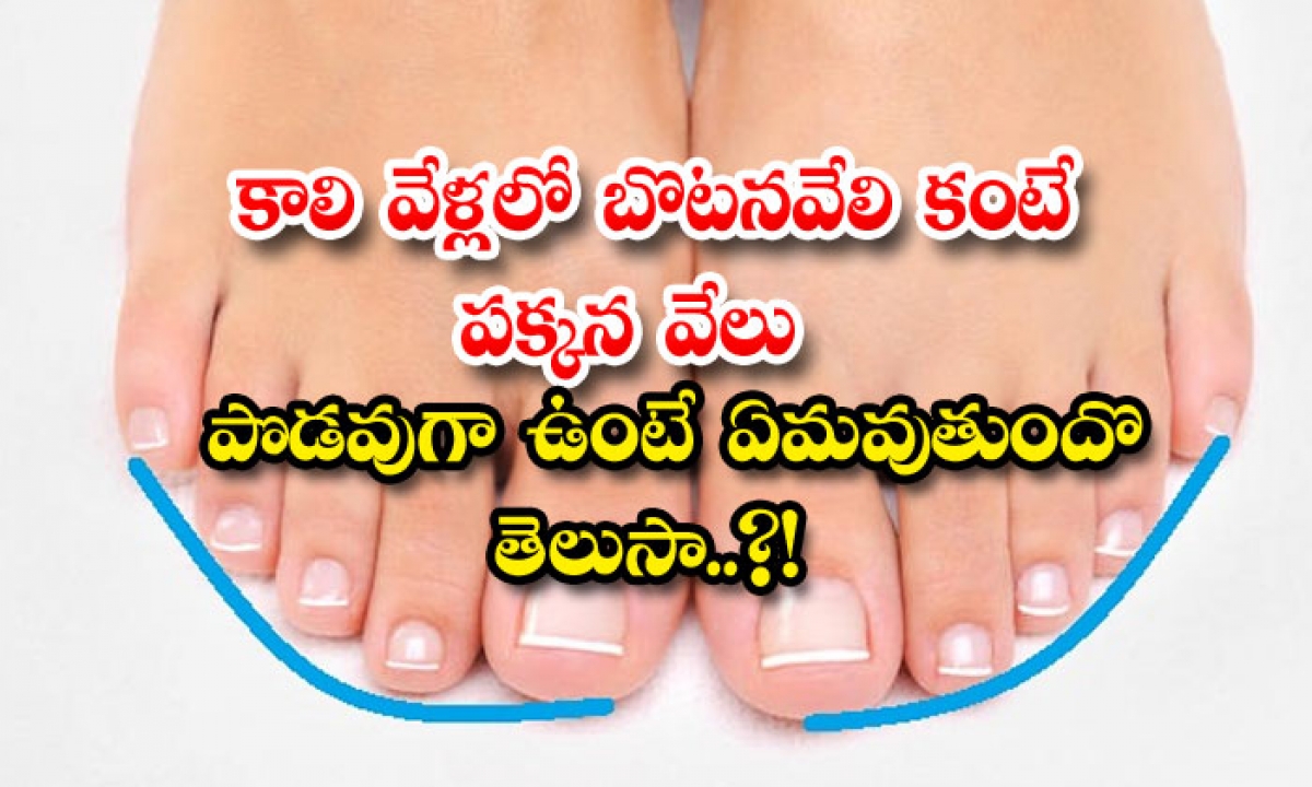  Do You Know What Happens If The Next Toe Is Longer Than The Big Toe, Health Tips, Leg Nails, Big, Angry, Symptoms-TeluguStop.com
