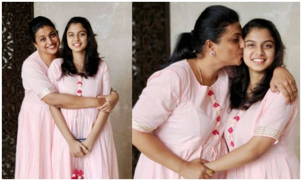 Minister Roja's daughter who is going to enter as a heroine..