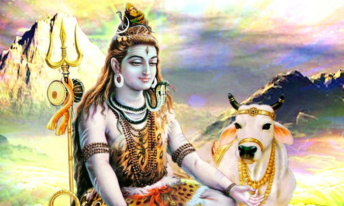 Telugu Lard Shiva, Maha Shiva, Moon, Nandi, Parameshwarudu, Rudraksha, Shiva, Snake, Eye-Telugu Bhakthi