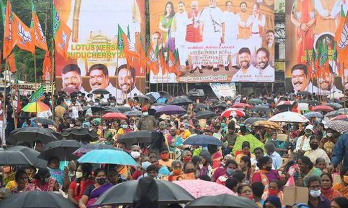 Telugu Bjp Demands, Cm Seat, Nr Congress Chief, Political Struggle, Puducherry, Rangaswamy-Latest News - Telugu Telugu Bjp Demands, Cm Seat, Nr Congress Chief, Political Struggle, Puducherry, Rangaswamy-Latest News - Telugu