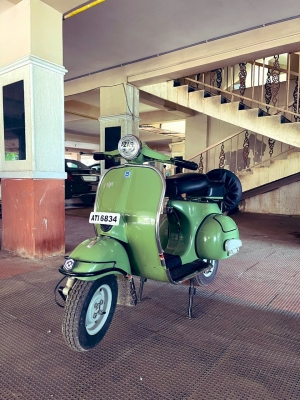  Azhar Posts Photos Of Old Scooter #8212; acknowledgment Of My Talent#8217;-Gener-TeluguStop.com
