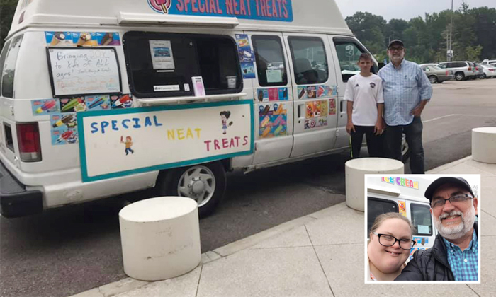 Telugu Down Syndrome Children Business, Father Buys An Entire Ice-cream Van To Give Jobs To His Kids With Down Syndrome, Joe Wegener, Joe Wegener Ice Cream Truck, Mary Kate And Josh Ice Cream-Latest News - Telugu Telugu Down Syndrome Children Business, Father Buys An Entire Ice-cream Van To Give Jobs To His Kids With Down Syndrome, Joe Wegener, Joe Wegener Ice Cream Truck, Mary Kate And Josh Ice Cream-Latest News - Telugu