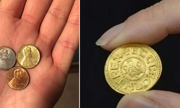 Telugu Anglo-saxon Coin, Anglo-saxon Coin Worth Rs 2 Crore, Gold Coin, Lucky People, Rare Coin, Treasure, Treasure Busted, Treasure Hunter, Treasure Hunter Finds Anglo-saxon Coin Worth Rs 2 Crore In Uk, Treasure Hunter Finds Coin Worth Rs 2 Crore, Uk, Wiltshire Coin-Latest News - Telugu Telugu Anglo-saxon Coin, Anglo-saxon Coin Worth Rs 2 Crore, Gold Coin, Lucky People, Rare Coin, Treasure, Treasure Busted, Treasure Hunter, Treasure Hunter Finds Anglo-saxon Coin Worth Rs 2 Crore In Uk, Treasure Hunter Finds Coin Worth Rs 2 Crore, Uk, Wiltshire Coin-Latest News - Telugu