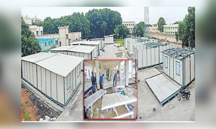 Telugu 28 Days 100 Beds Hospital, Andhra Pradesh, Ap Fabricated Hospital, Construction, Hospital, Latest News, Minister Balineni, Ongole, Prakasham District, Special-Latest News - Telugu Telugu 28 Days 100 Beds Hospital, Andhra Pradesh, Ap Fabricated Hospital, Construction, Hospital, Latest News, Minister Balineni, Ongole, Prakasham District, Special-Latest News - Telugu