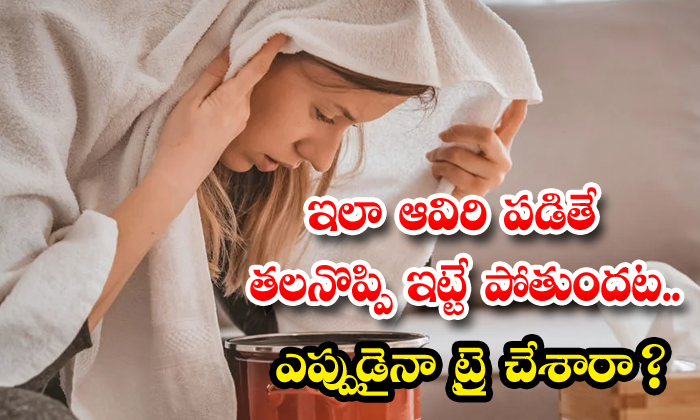  Natural Tips To Control Headache Immediately! Natural Tips, Control Headache, Headache, Health Tips, Good Health, Health, Steaming, Benefits Of Steaming, Ginger, Mint Leaves-TeluguStop.com