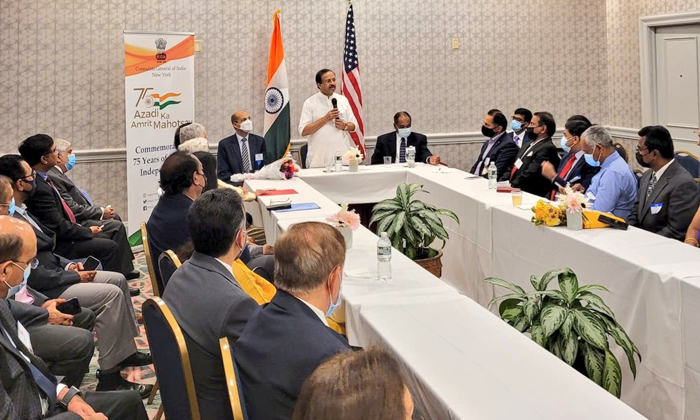 Telugu Africa, Azadi Ka Amrit Mahotsav, New India Growth Story, Prime Minister Narendra Modi, Union Minister Muralitharan, Union Minister V Muraleedharan Meets Indian Community In Us Connecticut, United Nations Global Terrorism Strategy-Telugu NRI Telugu Africa, Azadi Ka Amrit Mahotsav, New India Growth Story, Prime Minister Narendra Modi, Union Minister Muralitharan, Union Minister V Muraleedharan Meets Indian Community In Us Connecticut, United Nations Global Terrorism Strategy-Telugu NRI