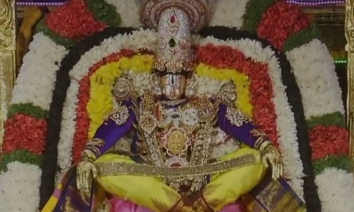  The Third Day Of The Brahmotsavam Of Srivari Salakat , Srivari , Brahmotsavam ,-TeluguStop.com