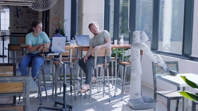  Google Now Has Robots That Open The Doors, Clean Tables And Sort Trash.-TeluguStop.com