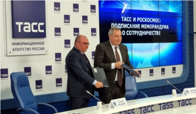  Russia’s Tass News Agency To Open A Bureau In Iss-TeluguStop.com