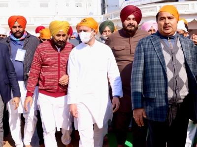  5 Cong Mps ‘absent’ From Rahul’s Poll Campaign Launch In Punjab #cong #rahuls-TeluguStop.com