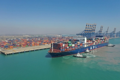  Adani’s Mundra Port Handles The Largest Ever Container Vessel To Call On India #adanis #mundra-TeluguStop.com