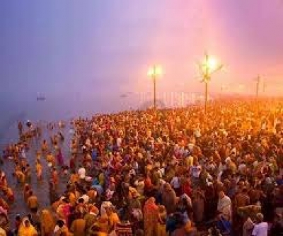  In A First, Colour Coding In Magh Mela #magh #mela-TeluguStop.com