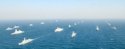  Iran, China And Russia Hold Joint Naval Drill In Indian Ocean #iran #china-TeluguStop.com