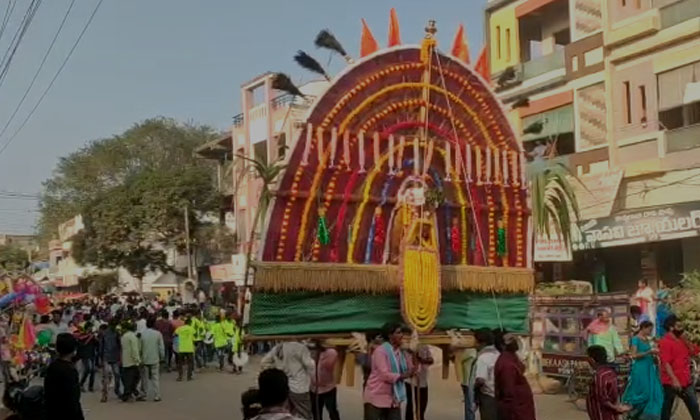  Prabhala Celebrations Started In Kottapeta, Prabhala , Celebrations , Godawari Dist, Andra Pradesh , Konaseema , Tradition , Devotional-TeluguStop.com