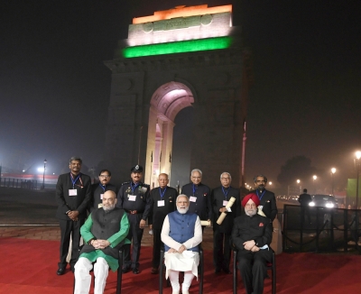  Shah Thanks Modi For Unveiling Hologram Statue Of Netaji At India Gate #shah #modi-TeluguStop.com