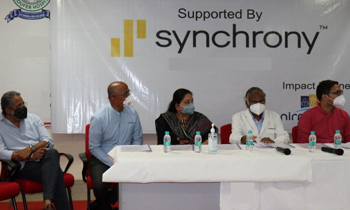  Synchrony And Nirmaan Organisation Partner To Provide 10-bed Pediatric Icu Set Up In Niloufer Hospital, Telangana-TeluguStop.com