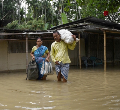 Over 6.62 Lakh Hit By Floods In Assam; Toll Rises To 9-TeluguStop.com
