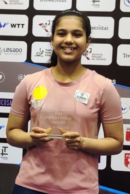  Table Tennis: Mumbai Teenager Diya Chitale Wins U-19 Title In Peru-TeluguStop.com