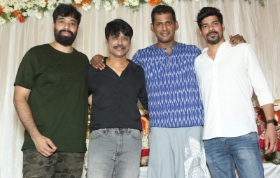  Vishal, Sj Suryah-starrer 'mark Antony' Goes On Floors-TeluguStop.com