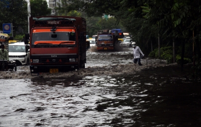  Waterlogging, Traffic Congestion In Parts Of Delhi-,Top Story-Telugu Tollywood Photo Image-TeluguStop.com
