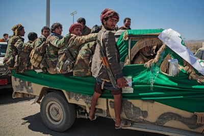  Yemen's Houthi Rebels Say Down 'spy Drone' Of Saudi-led Coalition Amid Truce-TeluguStop.com