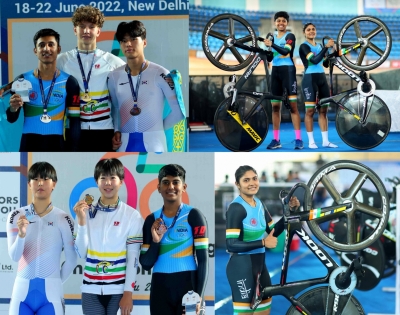  Asian Track Cycling: Para-cyclist Jyoti Wins Gold As Indians Excel On Day 2-TeluguStop.com