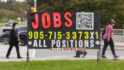  Job Vacancies In Canada Reached 1 Mn In April-TeluguStop.com