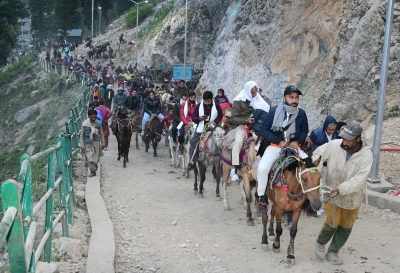 Amarnath Yatra Resumes After Remaining Suspended Due To Bad Weather-TeluguStop.com