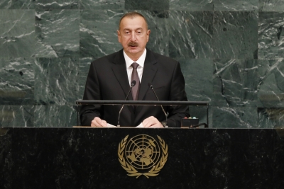  Azerbaijani Prez Reveals Plan On Non-aligned Movement Office In New York-TeluguStop.com