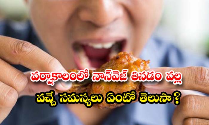  Do You Know The Problems Of Eating Non Veg During Monsoon , Non Veg, Monsoon, Eating Non Veg, Health, Health Tips, Good Health, Latest News, Effects Of Nonveg-TeluguStop.com