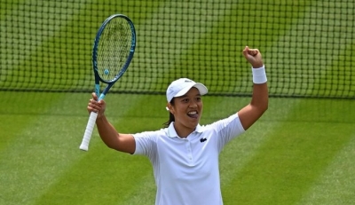  Wimbledon 2022: Harmony Tan Overcomes Katie Boulter, Reaches Fourth Round-TeluguStop.com