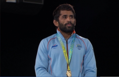  CWG 2022: Bajrang Punia Retains Gold Medal With Aggressive Win In 65kg-Latest News English-Telugu Tollywood Photo Image-TeluguStop.com