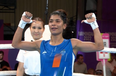  Cwg 2022, Boxing: Nikhat Zareen Claims Another Gold Three Months After Becoming World Champion-TeluguStop.com