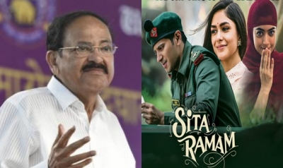  Dulquer-starrer 'sita Ramam' Impresses Venkaiah Naidu-TeluguStop.com