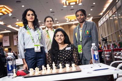  Indian Women's Team Extends Unbeaten Run At 44th Chess Olympiad-TeluguStop.com