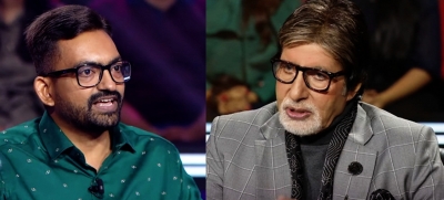  'kbc 14' Contestant Sang A Song From Big B's Movie To Teach A Lesson To A Student-TeluguStop.com