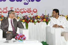  Justice Nv Ramana Visited Vijayawada-TeluguStop.com