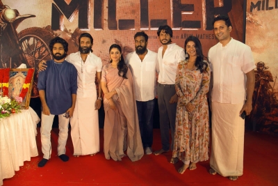  Dhanush, Sundeep Kishan-starrer Period Film Captain Miller Gets Rolling-Cinema/Showbiz-Telugu Tollywood Photo Image-TeluguStop.com