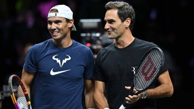  Federer To Team With Nadal For Final Match In Laver Cup Doubles-TeluguStop.com
