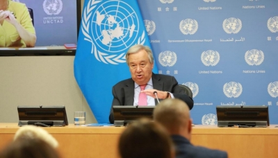  Guterres Warns Against Continued Global Warming, 1.5-degrees Limit 'on Life Support'-TeluguStop.com