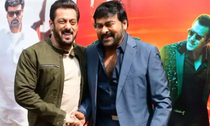 Chiranjeevi Reveals Why He Chose Salman Khan, Megastar Chiranjeevi, God Father,-TeluguStop.com