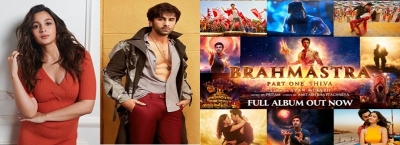  Ranbir, Alia React To The Success Of 'brahmastra' Ost-TeluguStop.com